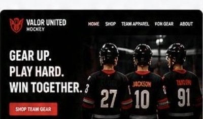 Valor United hockey team store